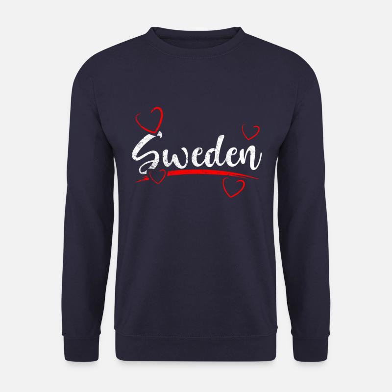 Suède coeur Suède - Sweat-shirt Unisexe - marine