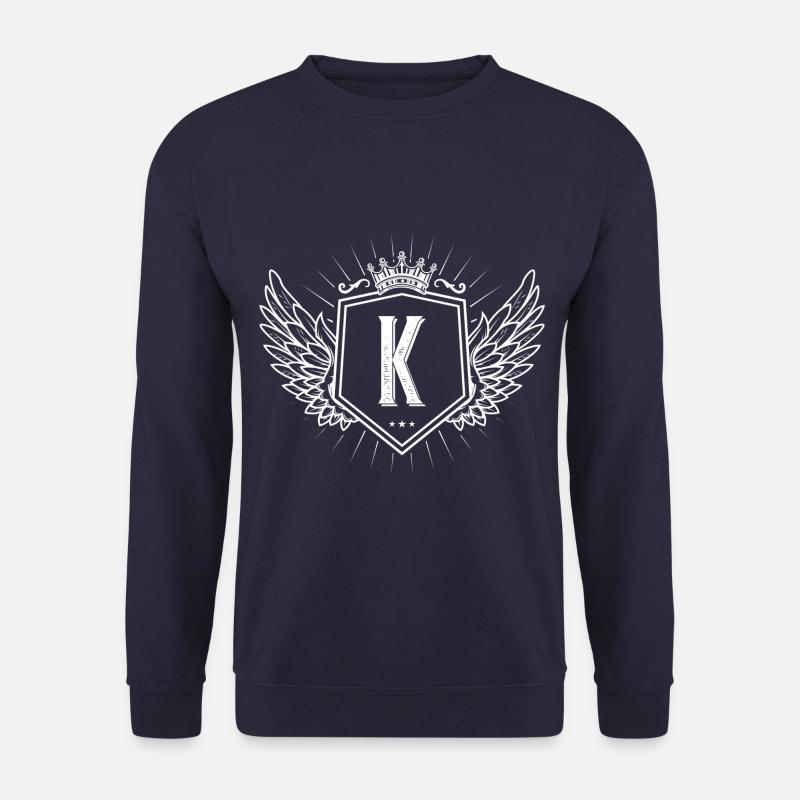 K Buchstabe - Unisex Pullover - Navy