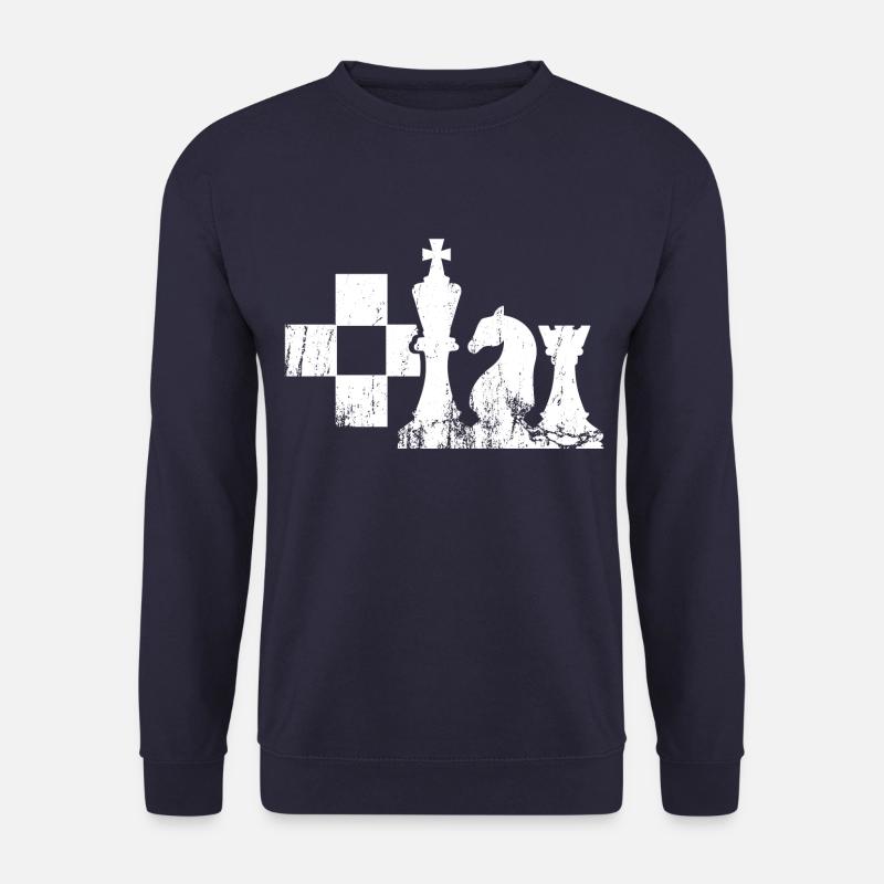 Jeu d'échecs jeu d'échecs - Sweat-shirt Unisexe - marine