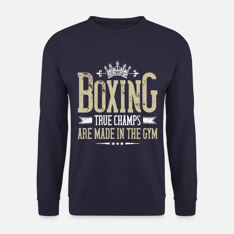 boxe champ 2000 - Sweat-shirt Unisexe - marine