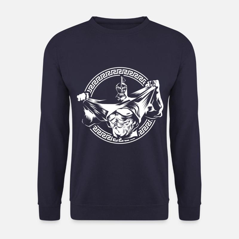 Spartan logo - Unisex Sweatshirt - navy