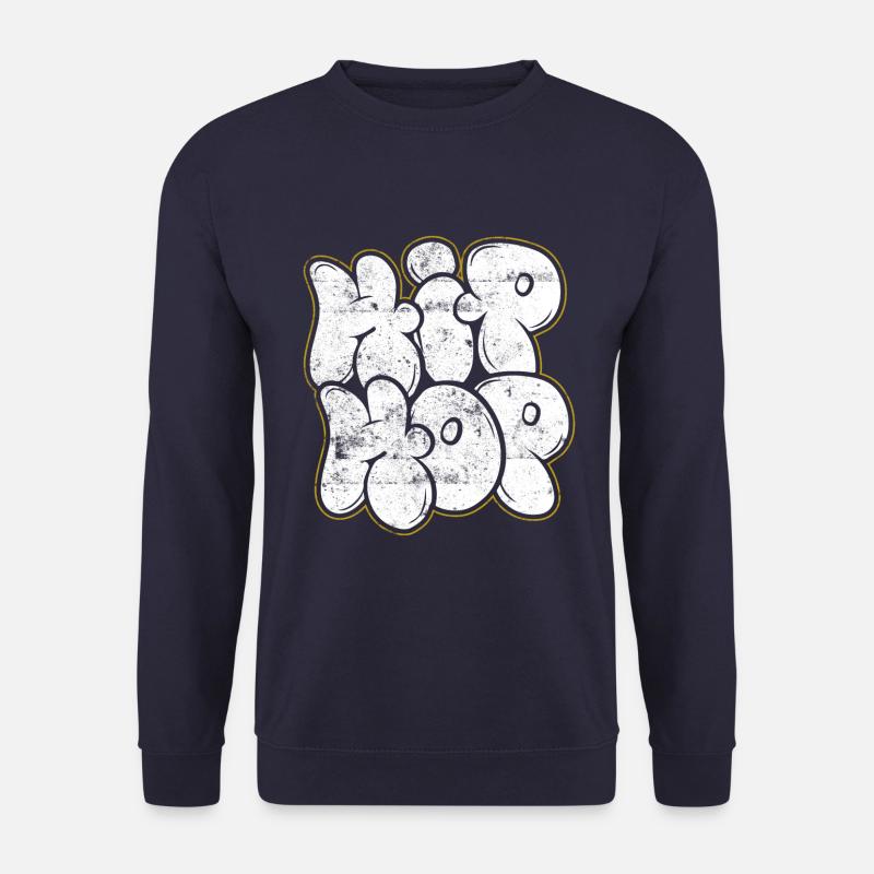 Hip hop Musik - Unisex Pullover - Navy