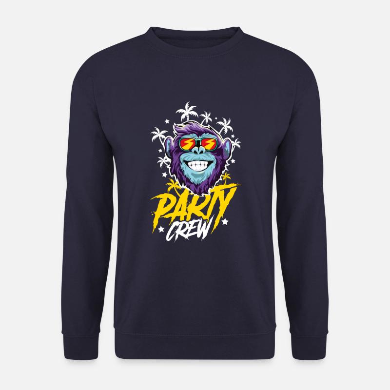 Affe Party Crew - Unisex Pullover - Navy
