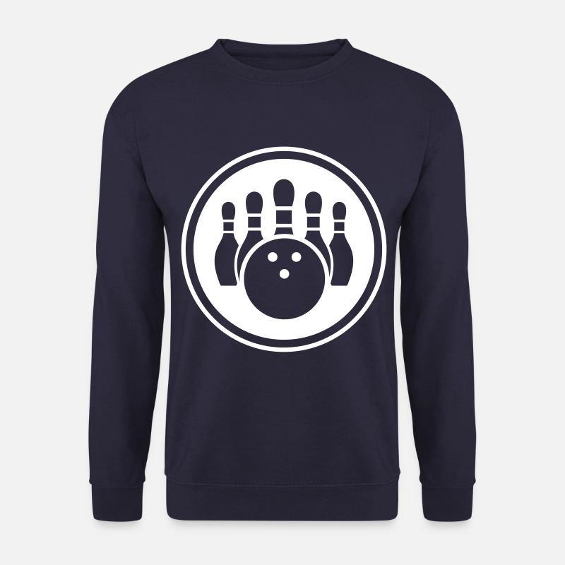 bowling icon - Unisex Sweatshirt - navy