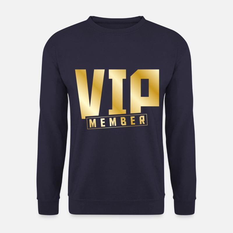 vip member gold - Unisex Sweatshirt - navy