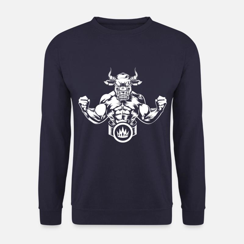 Fighter bull bull - Unisex Sweatshirt - navy