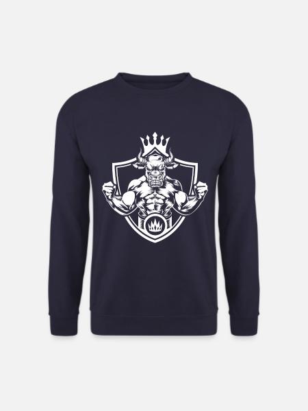 Fighter Bulle wappen - Unisex Pullover - Navy