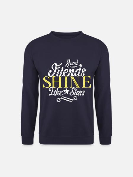 Friendship say friends - Unisex Sweatshirt - navy
