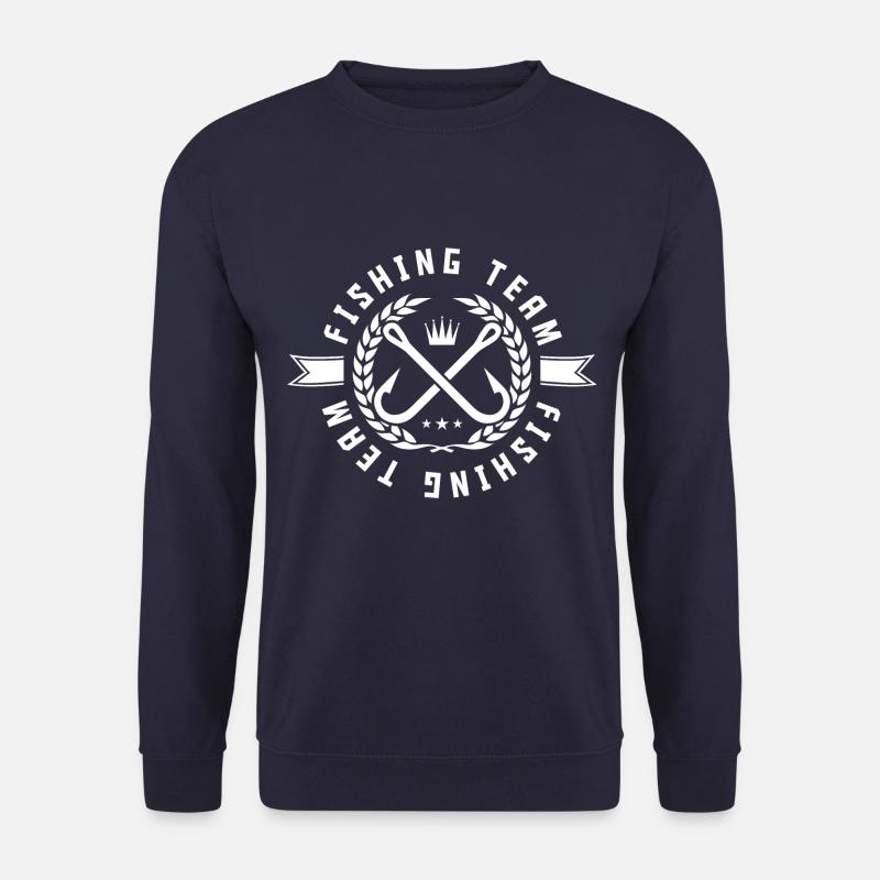Équipe de pêche pêche pêche - Sweat-shirt Unisexe - marine
