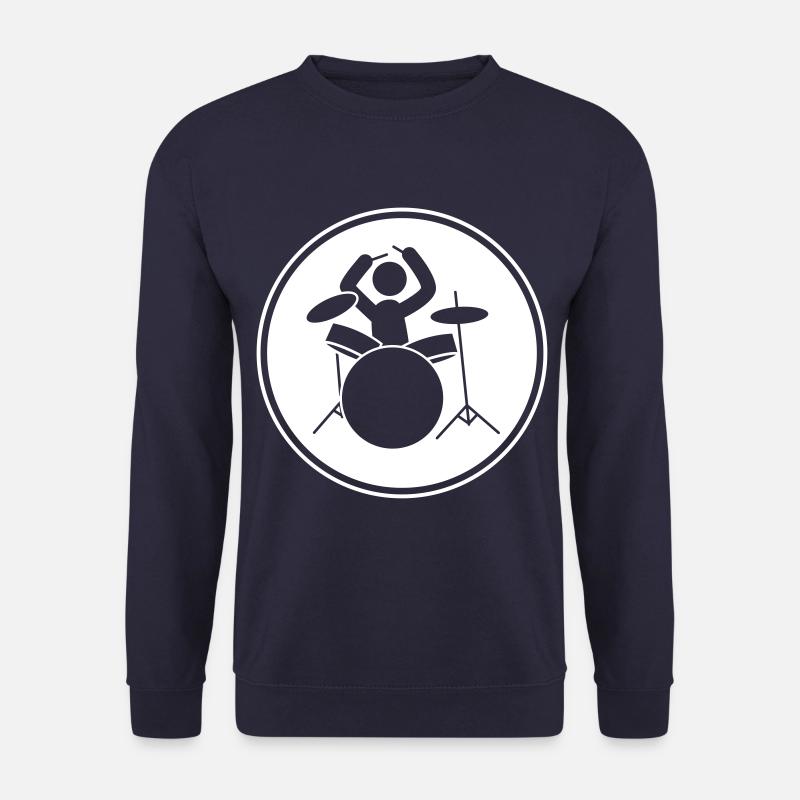 drummer drums - Unisex Sweatshirt - navy