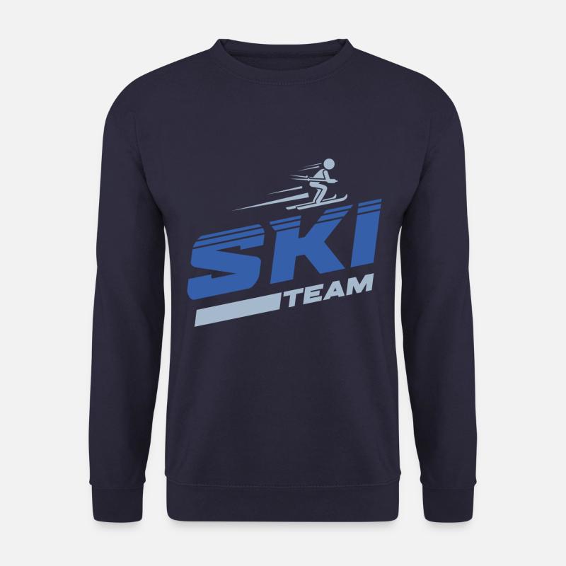Ski team skiing - Unisex Sweatshirt - navy