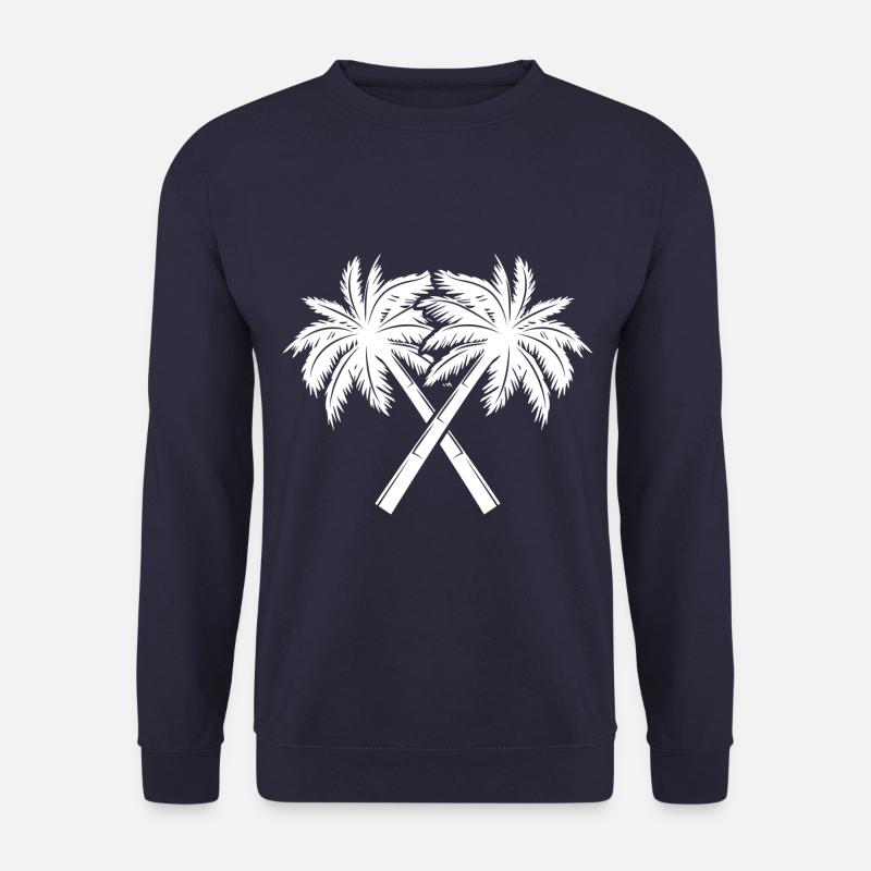 palme silhouette - Unisex Pullover - Navy
