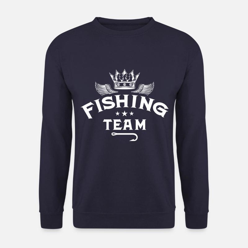 Équipe de pêche pêche pêche - Sweat-shirt Unisexe - marine