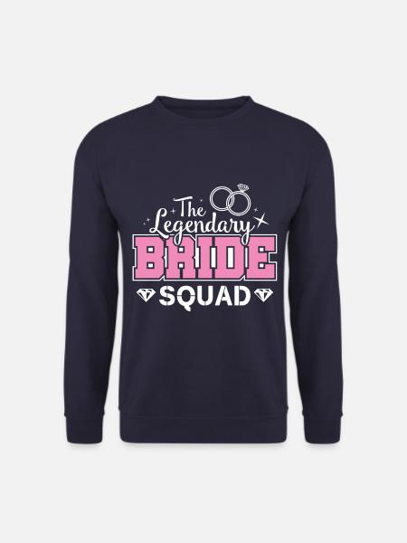 Bride Squad Junggesllinnenabschied - Sweat-shirt Unisexe - marine