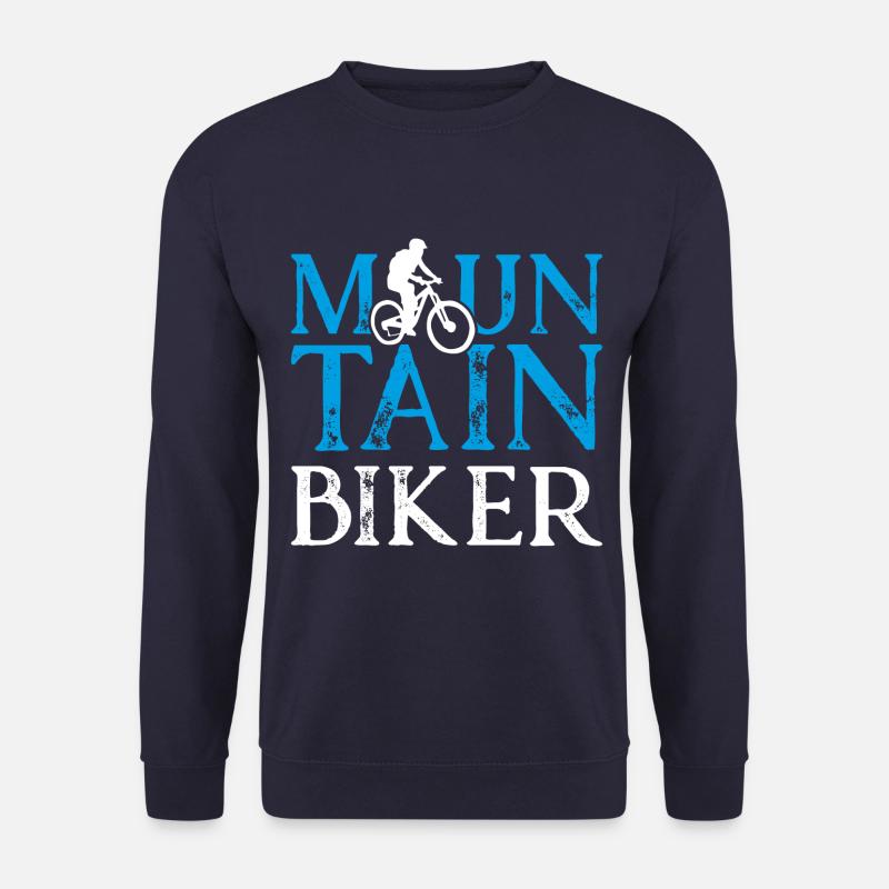 Mountain bikers - Unisex Sweatshirt - navy