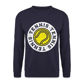 Tennis Sport - Sweat-shirt Unisexe - marine - Devant - Alina (178cm) & Michal (187cm)