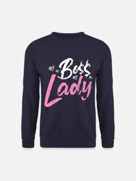Boss Lady - Unisex Pullover - Navy