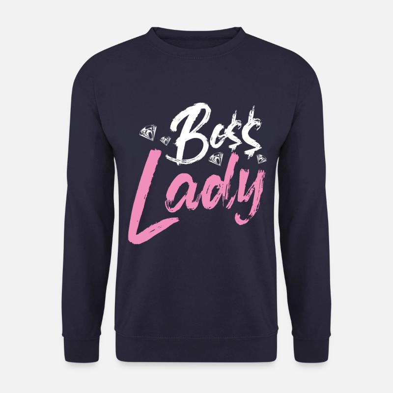 Boss Lady - Unisex Pullover - Navy