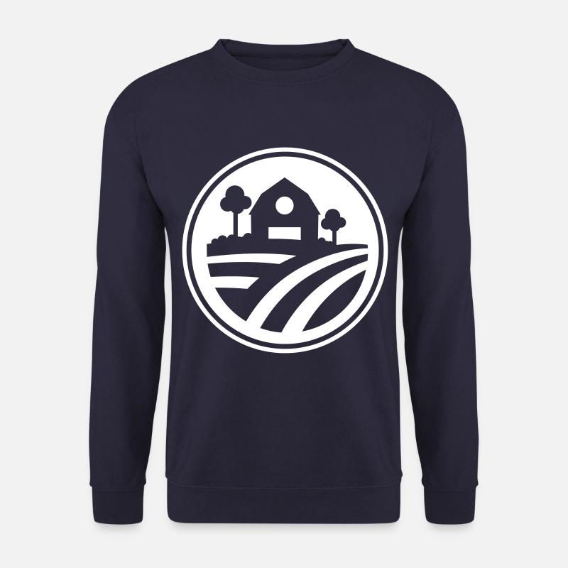 Farm Landschaft - Unisex Pullover - Navy