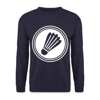 badminton - Sweat-shirt Unisexe - marine - Devant - Alina (178cm) & Michal (187cm)