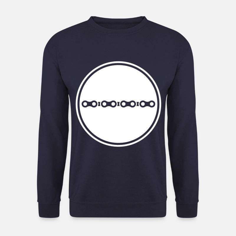 Fahrrad Kette - Unisex Pullover - Navy