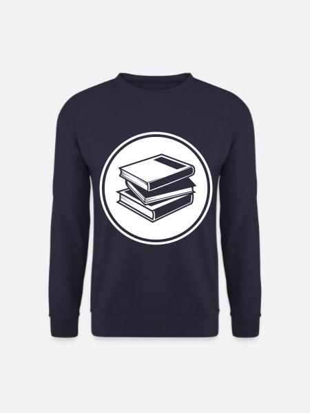 Bücher lesen - Unisex Pullover - Navy