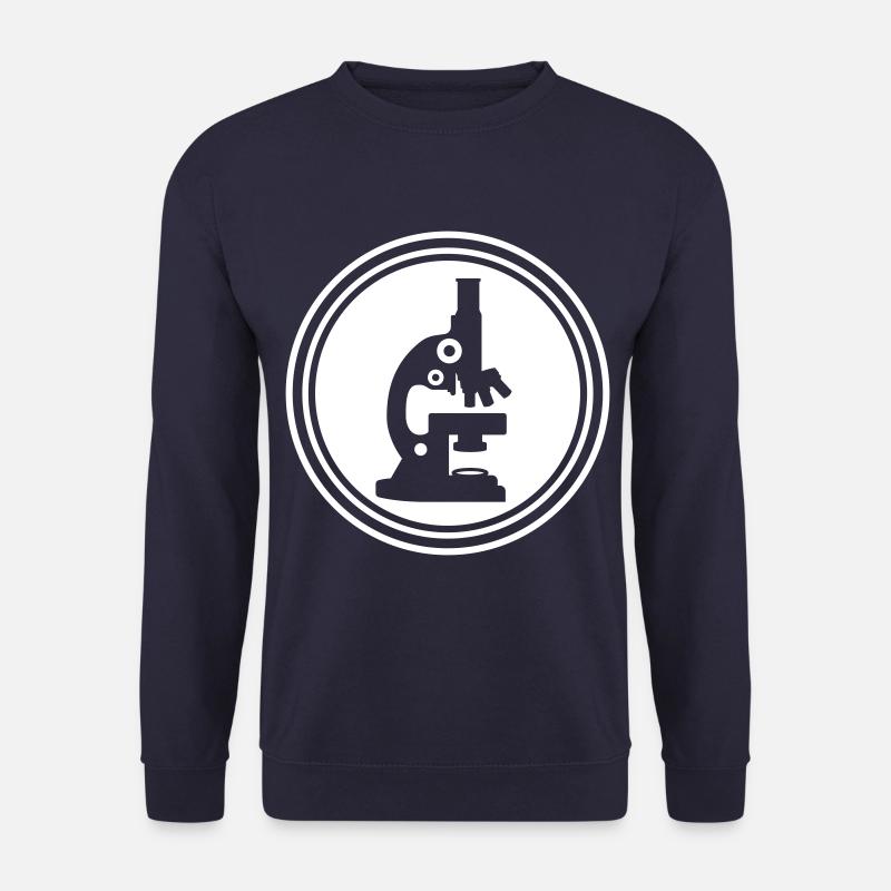 Microscope Icon Icon - Unisex Sweatshirt - navy