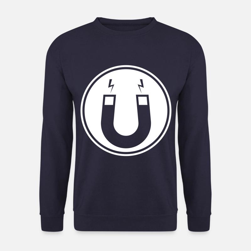Hufeisen magnet - Unisex Pullover - Navy