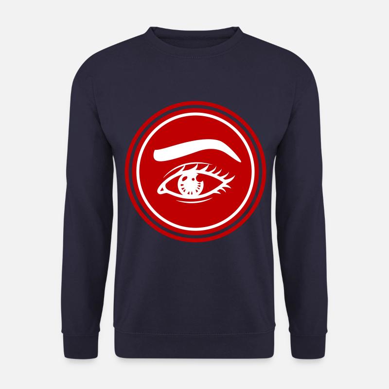 Augen symbol - Unisex Pullover - Navy