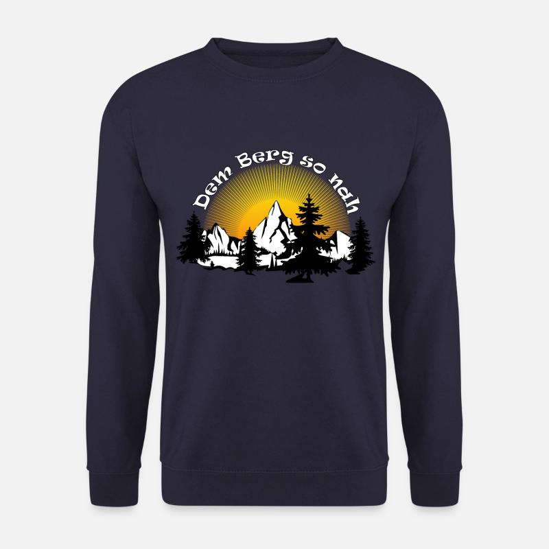 Dem Berg so nah - Unisex Pullover - Navy