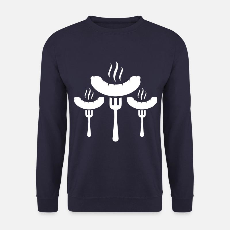 bratwurst symbol wurst - Unisex Pullover - Navy