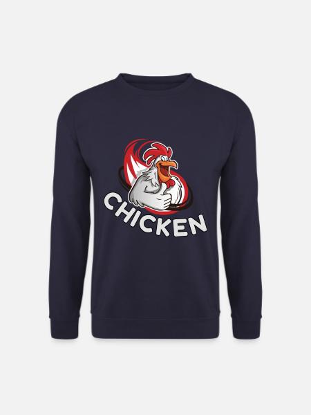 Chicken chickens - Unisex Sweatshirt - navy