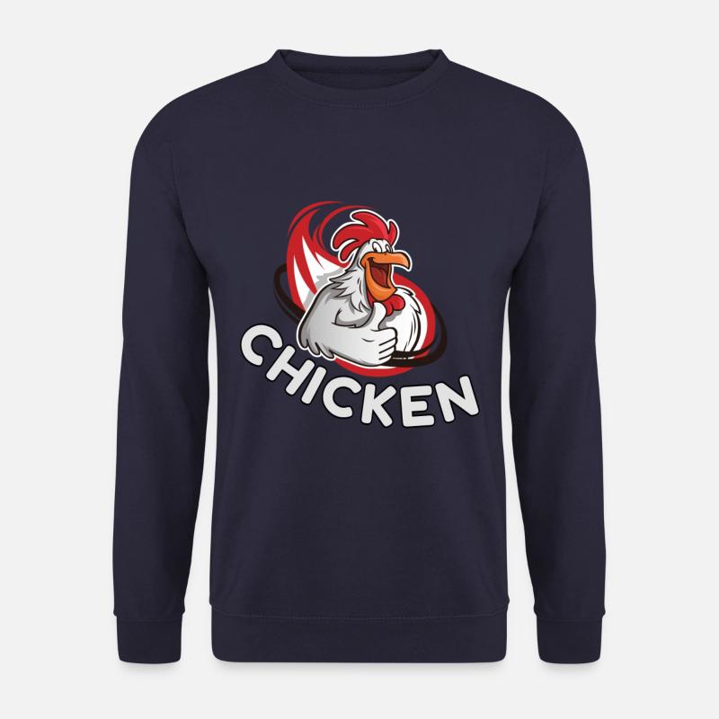 Chicken chickens - Unisex Sweatshirt - navy