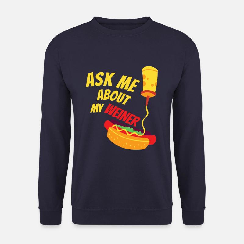 Ask me for my sausage - Unisex Sweatshirt - navy