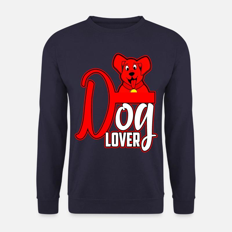Amoureux des chiens - Sweat-shirt Unisexe - marine