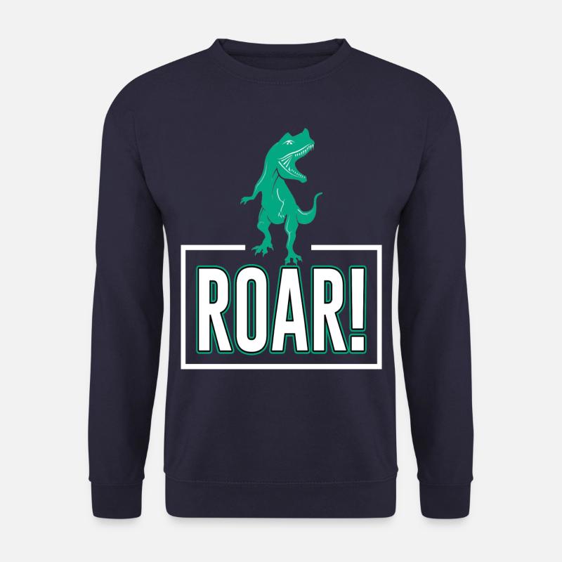 Roar Dinosaurs - Unisex Sweatshirt - navy