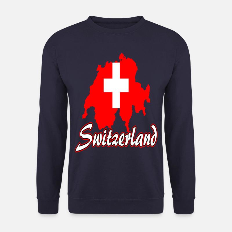 Schweiz Schweizer Switzerland - Unisex Pullover - Navy