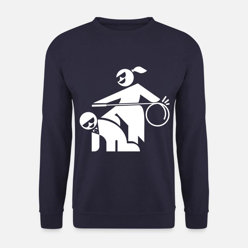 Peitsche Brautpaar Junggesellenabschied Jga - Unisex Pullover - Navy