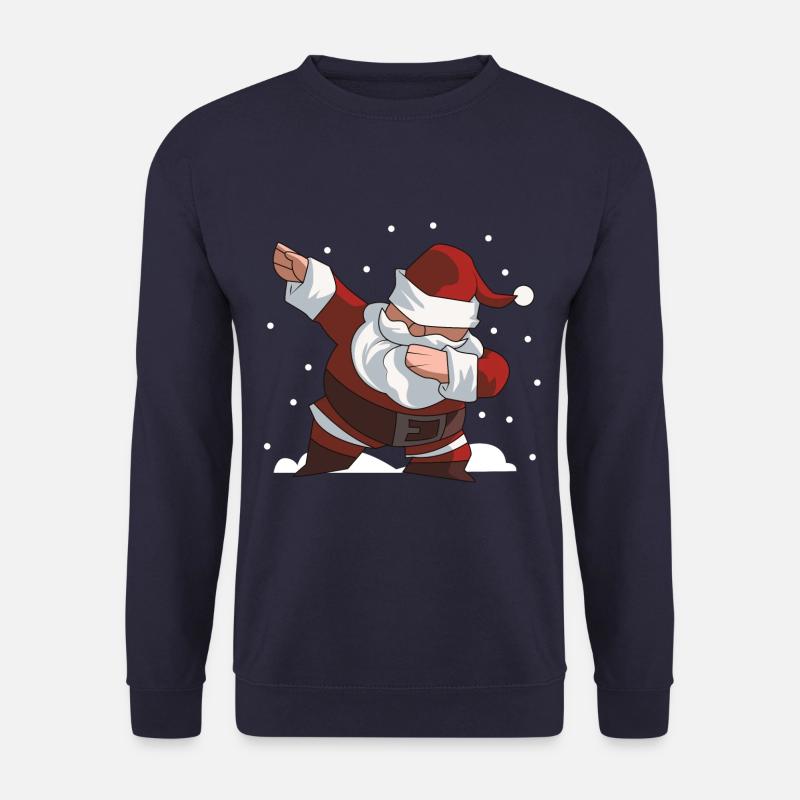 Dabbing Santa Claus dab - Unisex Sweatshirt - navy