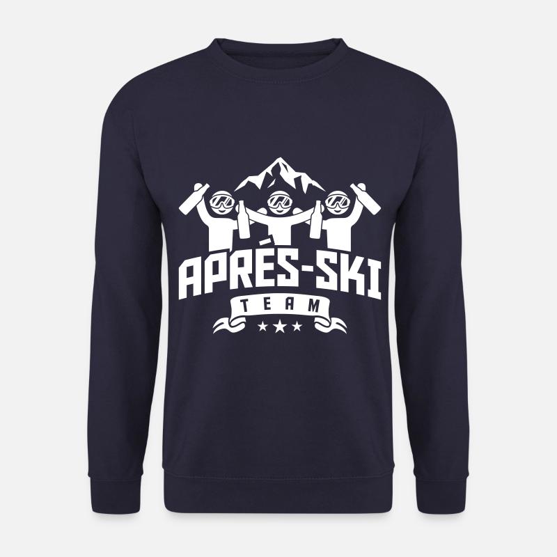apres ski team party - Unisex Pullover - Navy