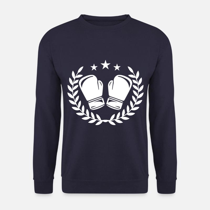 Boksehandsker - Unisex sweater - marineblå