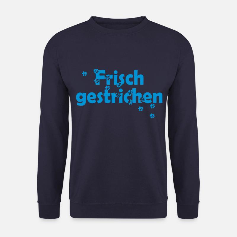 Frisch gestrichen - Unisex Pullover - Navy