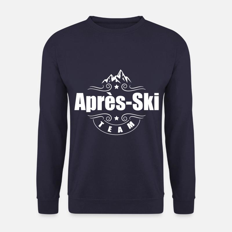apres ski team - Unisex Sweatshirt - navy