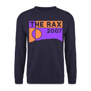 Rax Heukuppe Hiking Circular Hike Altitude Souvenir - Unisex Sweatshirt - navy - Front - Alina (178cm) & Michal (187cm)