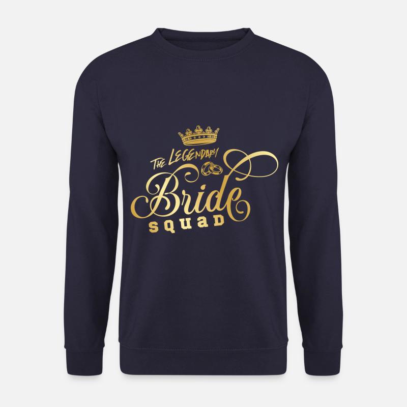 Bride Squad Junggesllinnenabschied - Unisex Pullover - Navy