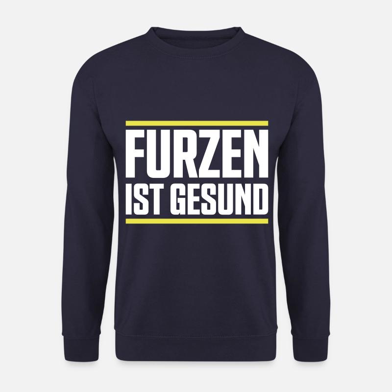 Furzen ist gesund - Unisex Pullover - Navy