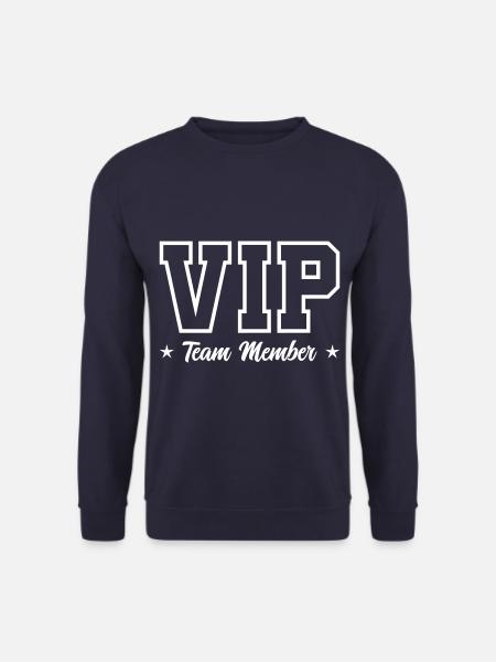 VIP team - Unisex Sweatshirt - navy