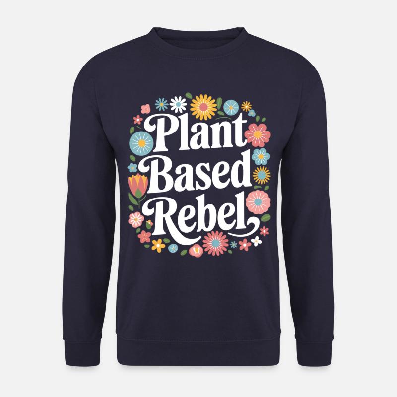 Vegetarian Vegan Veggie Vegetarian - Unisex Sweatshirt - navy