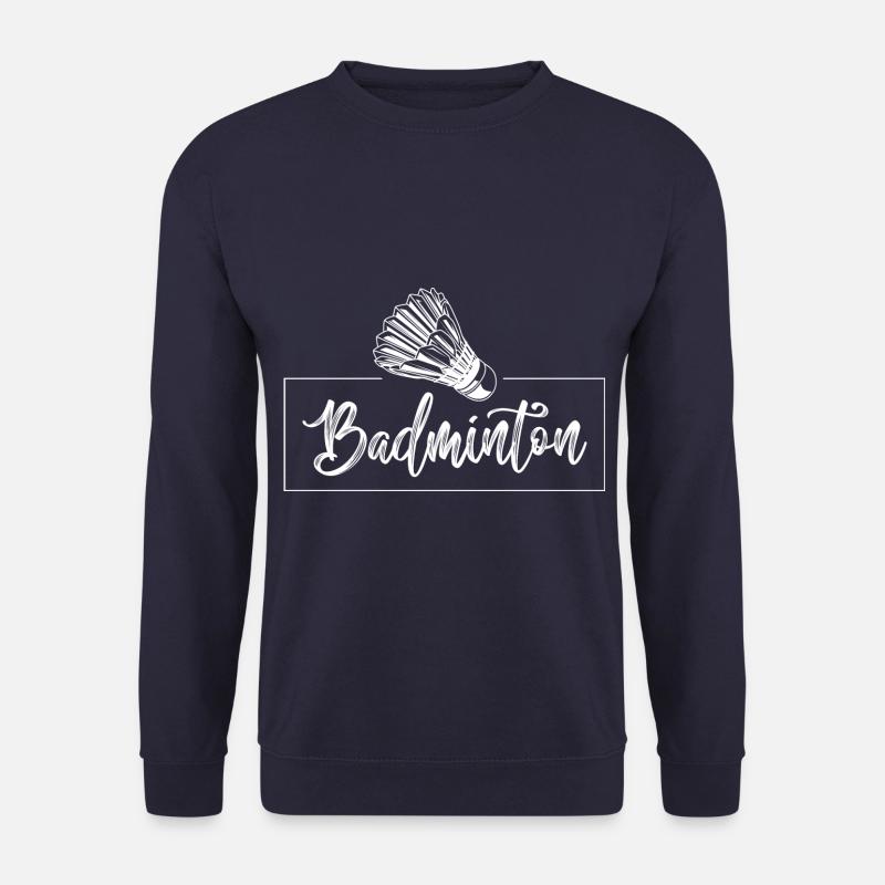 Badminton Sport - Unisex Pullover - Navy