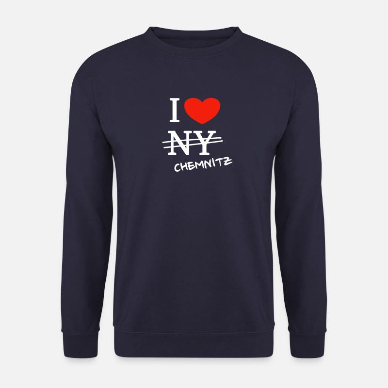 Ich liebe Chemnitz - I love Chemnitz - Unisex Pullover - Navy